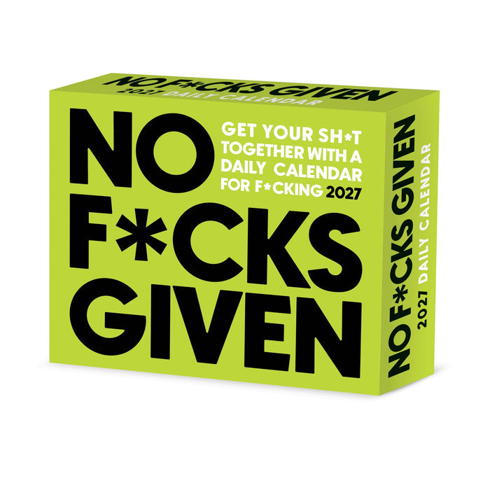No Fucks Given calendar