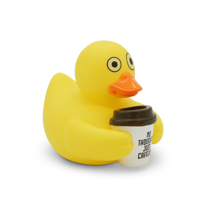 No Thoughts. Just Caffeine Rubber Duck