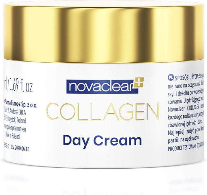 NovaClear Collagen Anti-Aging Day Cream Moisturizer - 50ml, Anti-Aging Skin Care