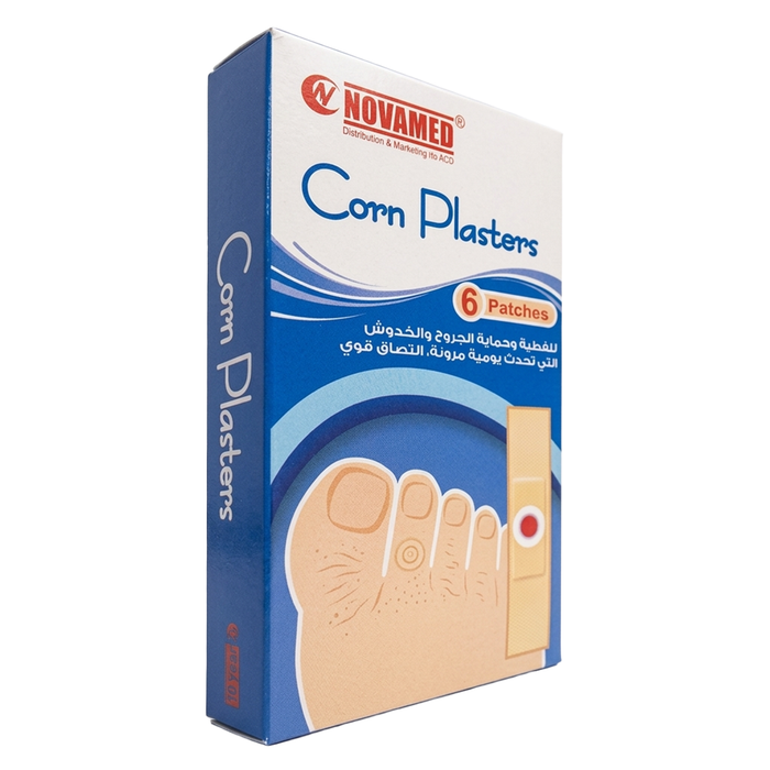 Novamed Corn Plasters HY801 - 6 Pieces, Corn & Callus Care Supplies