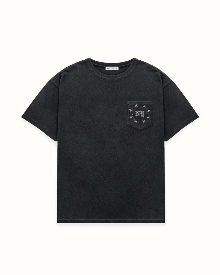 NY Washed Black Pocket T-Shirt