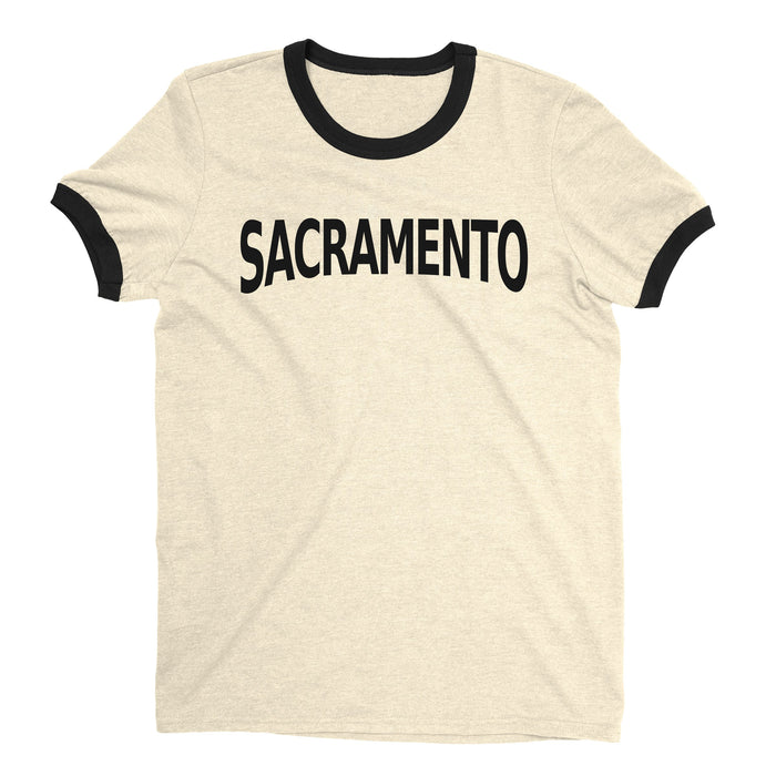 Sacramento Ringer Tee — Natural