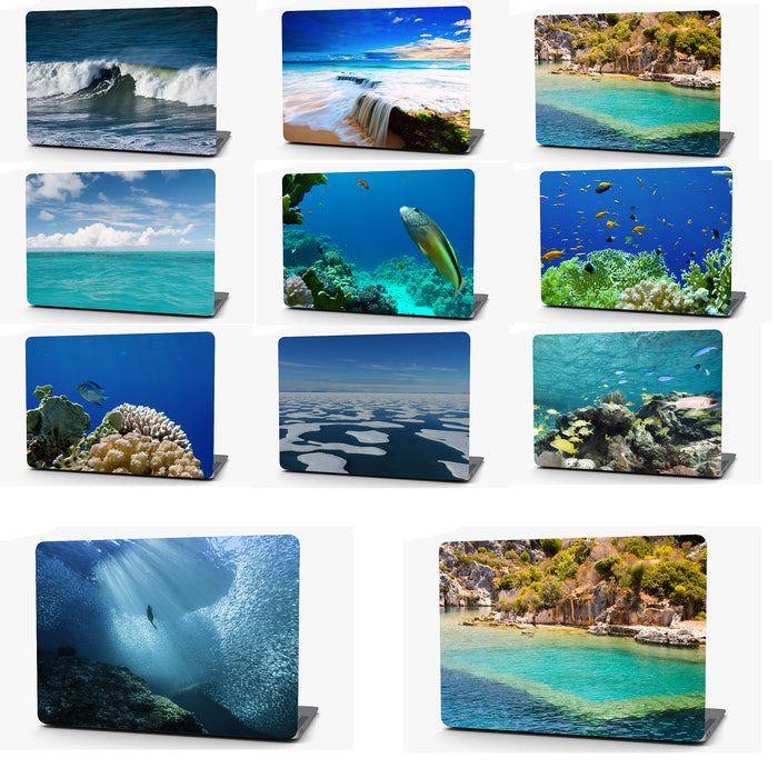 Ocean View Vinyl Laptop Computer Skin Sticker Decal Wrap Macbook Various Sizes