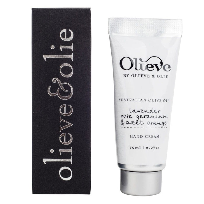 Olieve Hand Cream Lavender, Rose Geranium and Sweet Orange 80ml