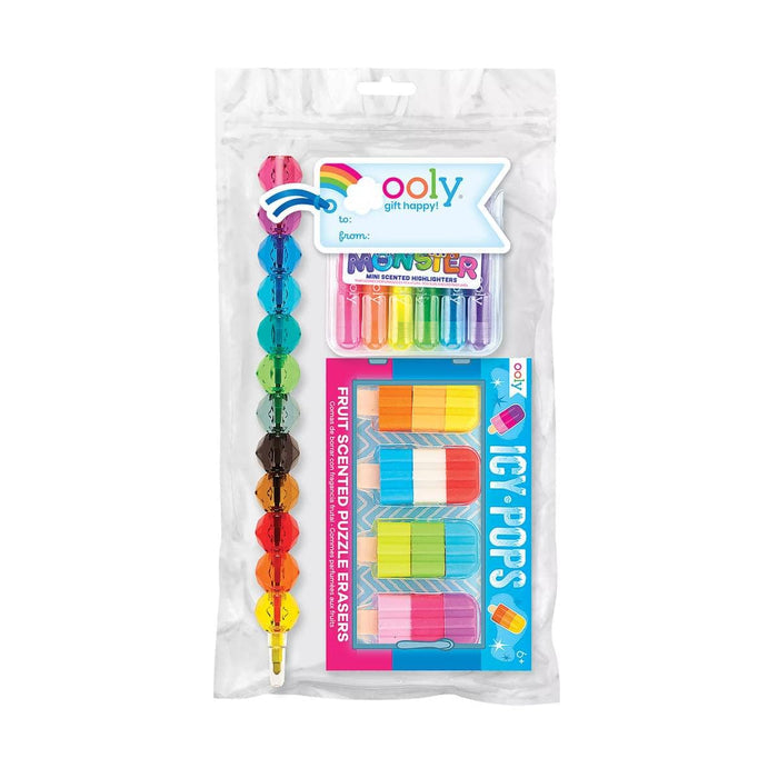 Ooly: Rainbow Desk Pals Happy Pack