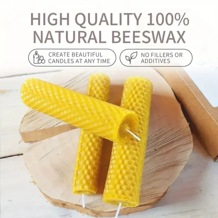 Organic Yellow beeswax sheets