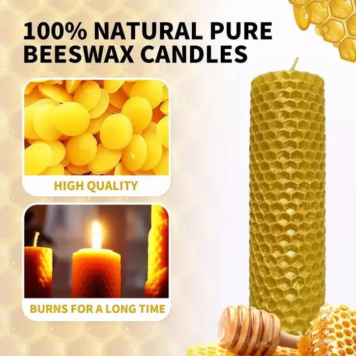 Organic Yellow beeswax sheets
