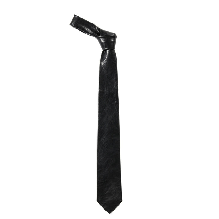 OUR LEGACY TIE BLACK REAL FAKE LEATHER