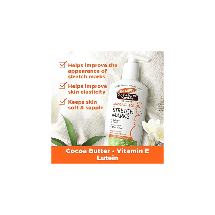 Palmer's Cocoa Butter Massage Lotion for Stretch Marks - 250ml, Lotions & Moisturizers