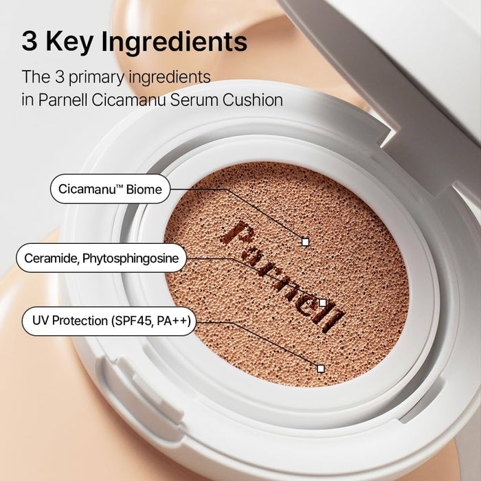 Parnell Cicamanu Serum Cushion 14g 27N Rich Ratan
