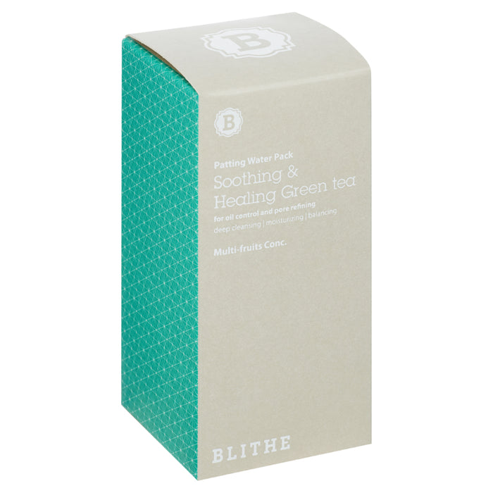Blithe Patting Splash Mask Soothing & Healing Green tea - Korean-Skincare