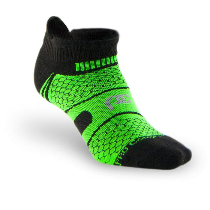 PC Runner, Black with Green - PRO Compression