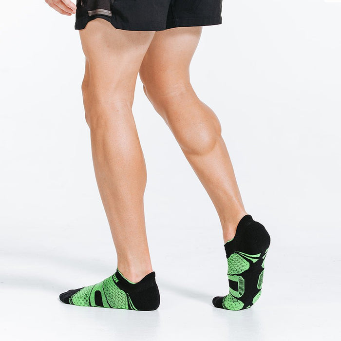 PC Runner, Black with Green - PRO Compression