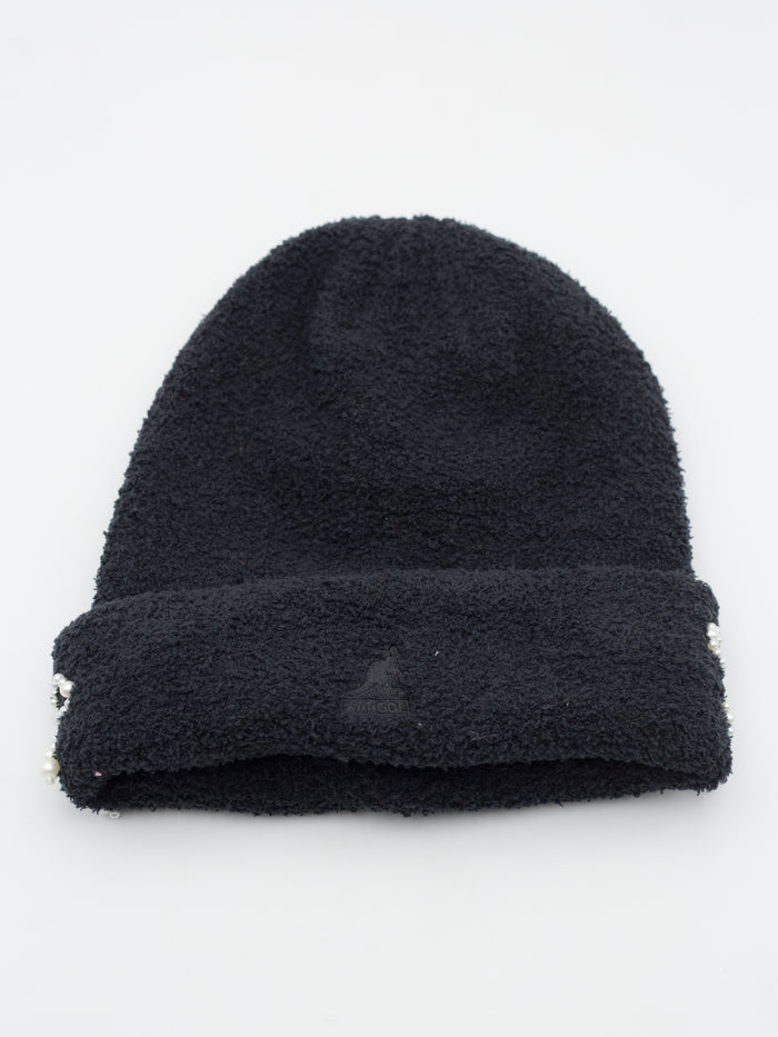 Pearl Beanie Black