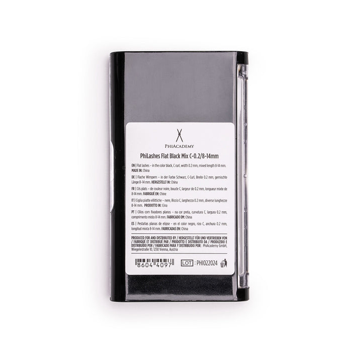PhiLashes Flat Black Mix C-0.2/8-14 mm