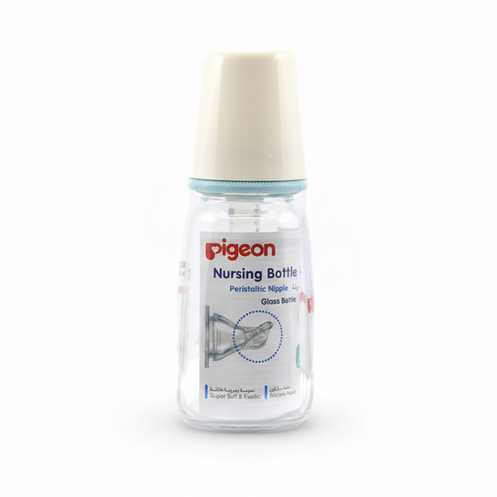Pigeon Glass Feeding Bottle K-4 120ml - (00282), Nursing & Feeding