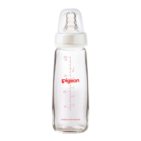 Pigeon Glass Feeding Bottle K-6 200ml - (00281), Standard Bottles