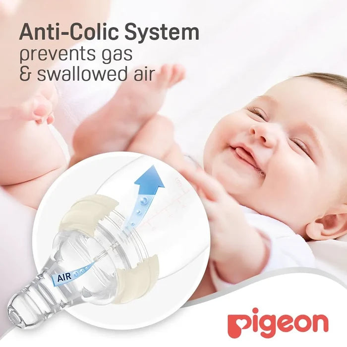 Pigeon Glass Feeding Bottle K-6 200ml - (00291), Standard Bottles