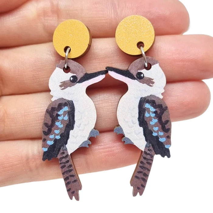 Pixie Nut & Co. Kookaburra Earrings