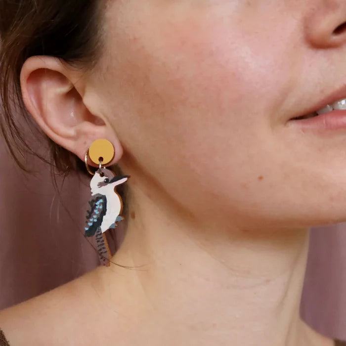 Pixie Nut & Co. Kookaburra Earrings