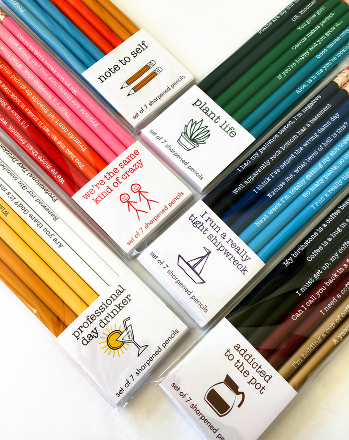 Plant Life Pencil Set