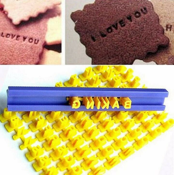 Plastic Letters Stamp