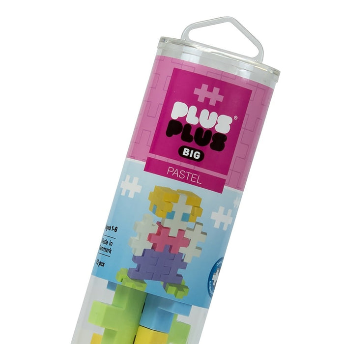 Plus Plus: Big 15pc Tube-Pastel