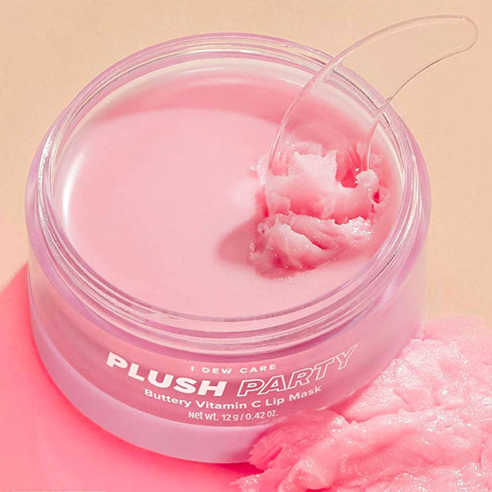 I DEW CARE Plush Party Buttery Vitamin C Lip Mask Nudie Glow Australia