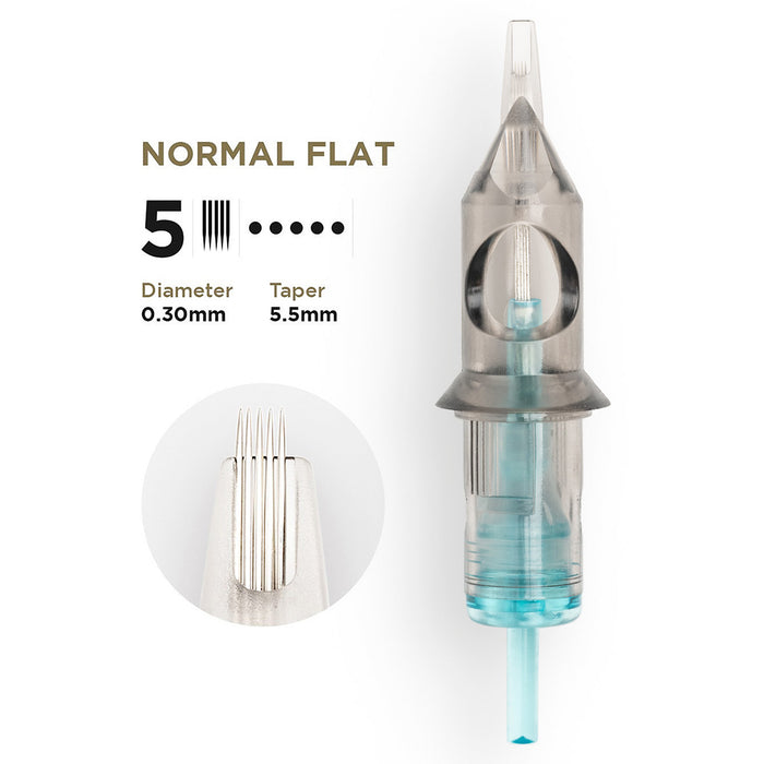 5F / 0,30 / 5,5mm taper - normal flat