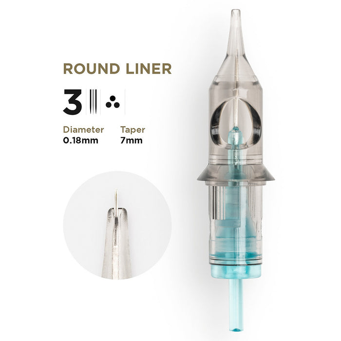 3R / 0,18 / 7mm taper
