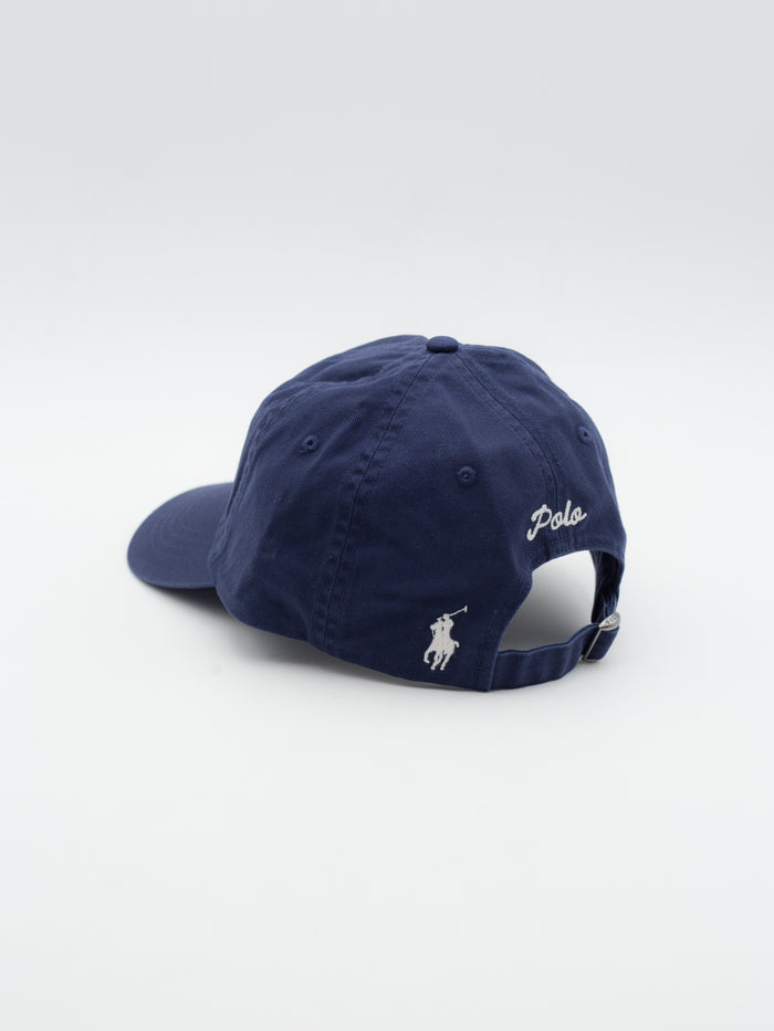 Polo Bear Twill Dad Hat Navy