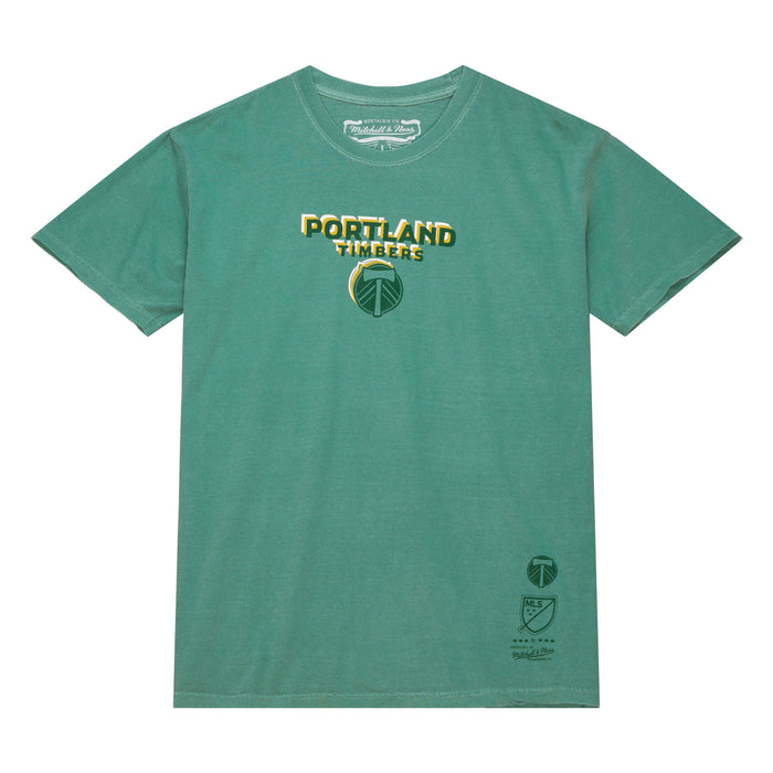 PORTLAND TIMBERS FC MEN'S GOLDEN HOUR GLAZE SHORT SLEEVED TEE