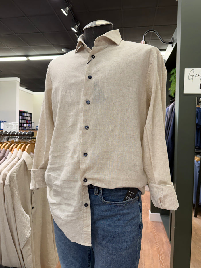 Prado Cotton Linen Sport Shirt B2652224