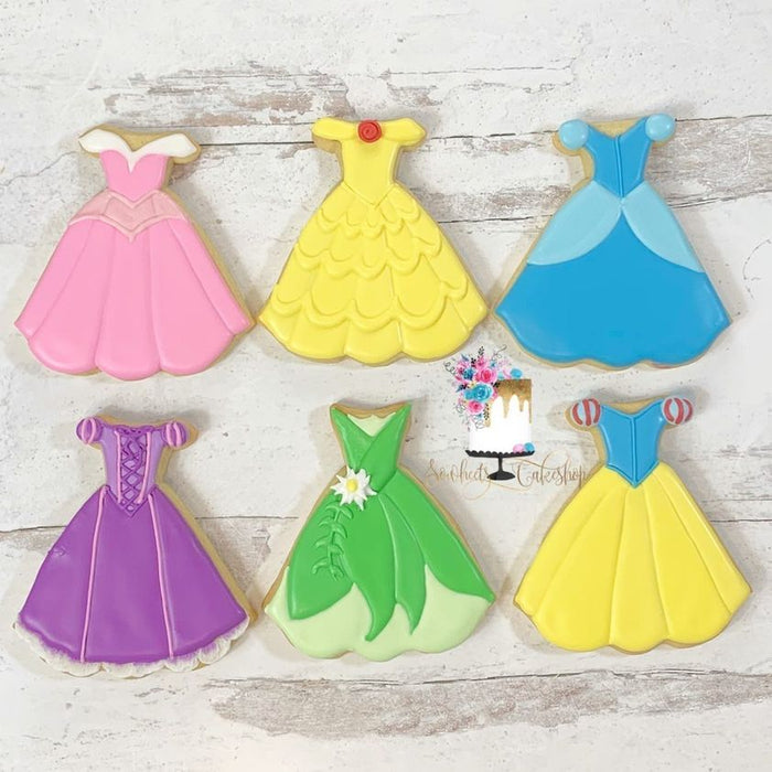 Princess Dress 2 Cookie Cutter