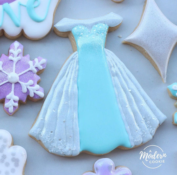 Princess Dress 2 Cookie Cutter