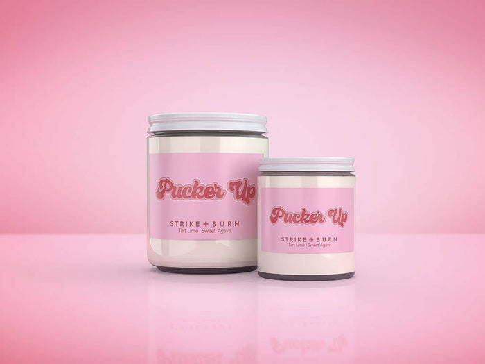 Pucker Up Candle