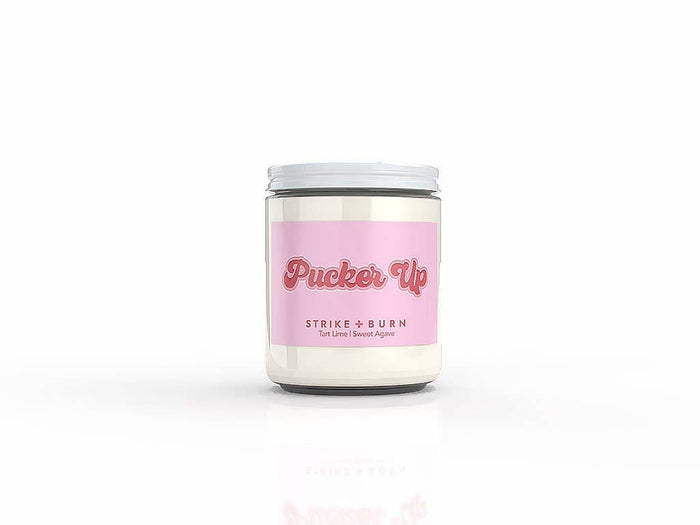 Pucker Up Candle