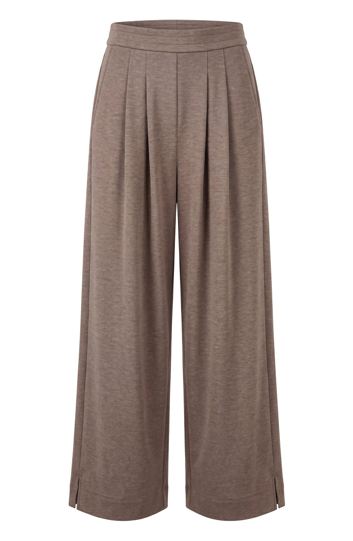 Pull On Pleated Wide Leg 30" Ins