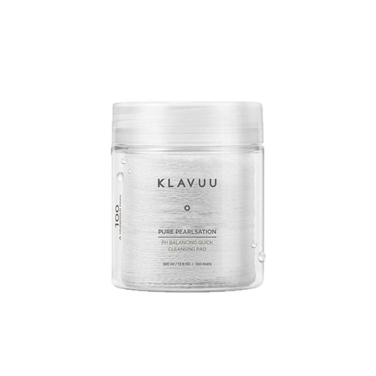 Klavuu Pure Pearlsation PH Balancing Quick Cleansing Pad - Korean-Skincare