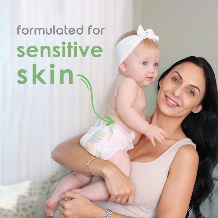 PureBorn Organic Diapers Size 1 Up to 5kg - 34pcs (Single Pack) 41160, Disposable Diapers
