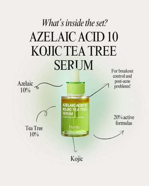 Purito Seoul Azelaic Acid Tea Tree Serum 30ml