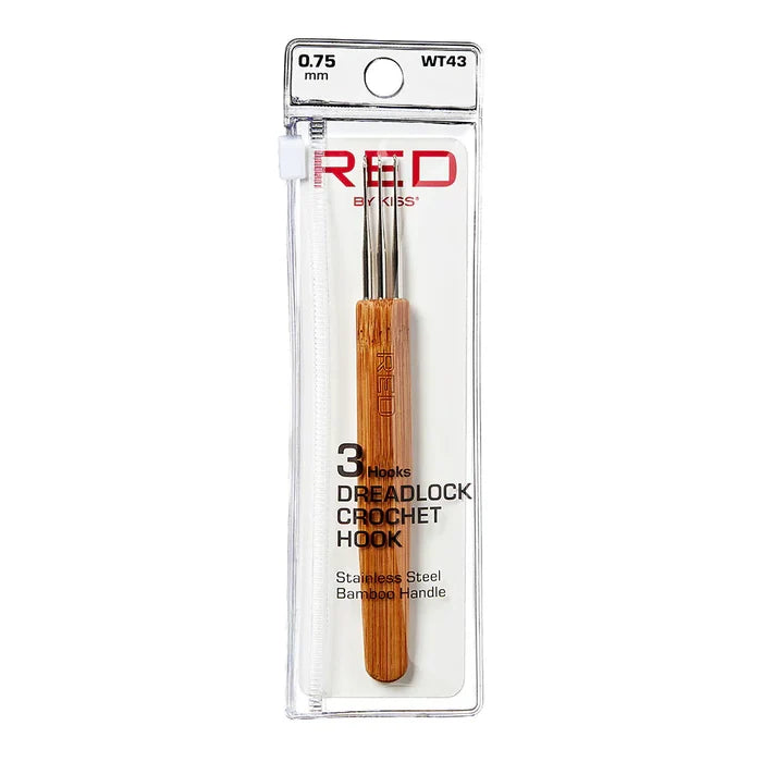 Red by Kiss Dreadlock Crochet Hook 0.75mm 3 Hooks WT43