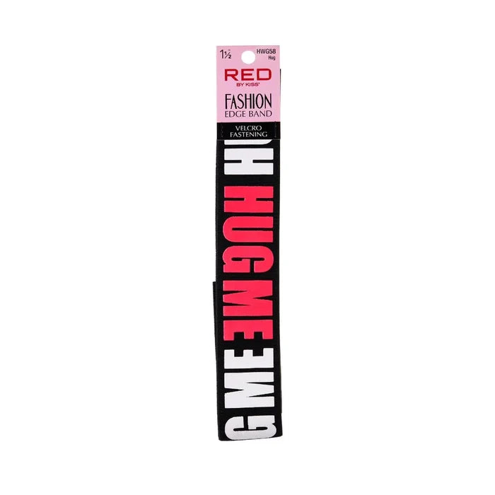 Red by Kiss Fashion Edge Band Wide 1.5in Hug HWG58