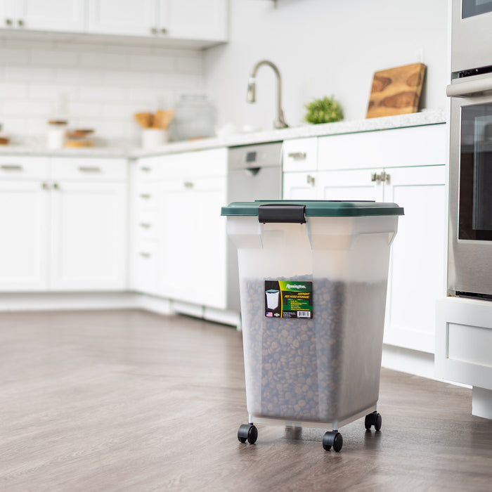 Remington Airtight Pet Food Container - 55 QT - IRIS USA