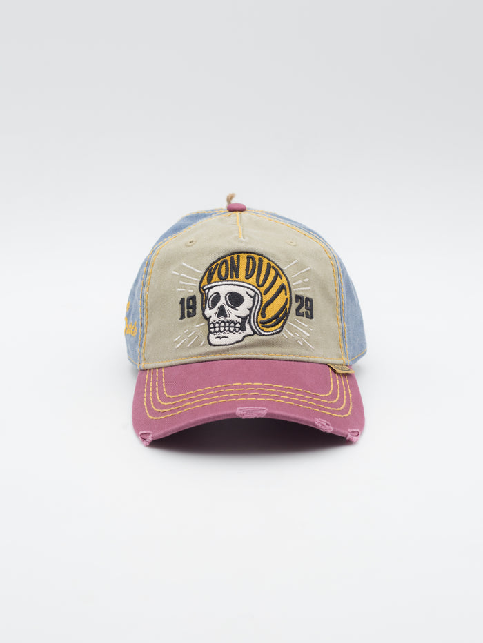 Retro/03 Dad Hat Beige/Red/Blue