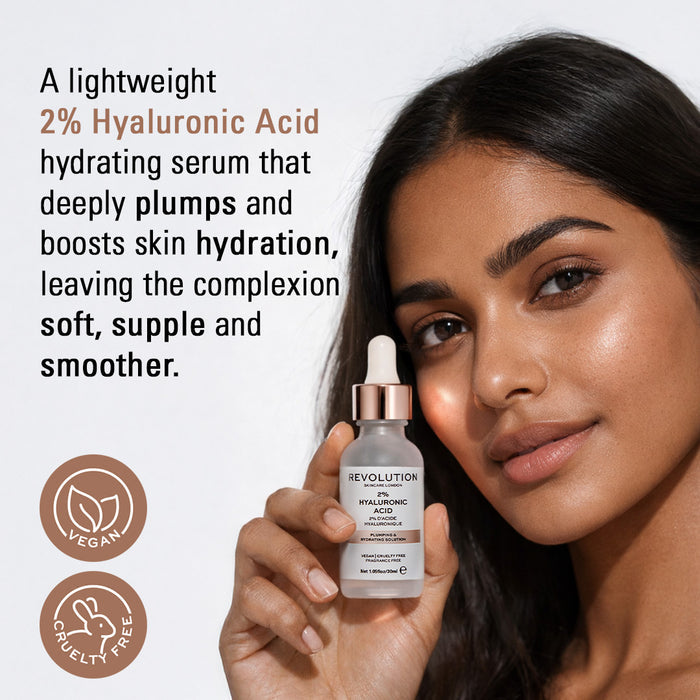 Revolution Skincare Plumping and Hydrating Serum - 2% Hyaluronic Acid