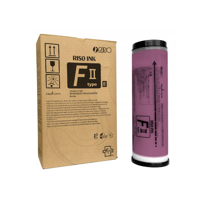 Riso S-8117E Burgundy Original Ink - S8117