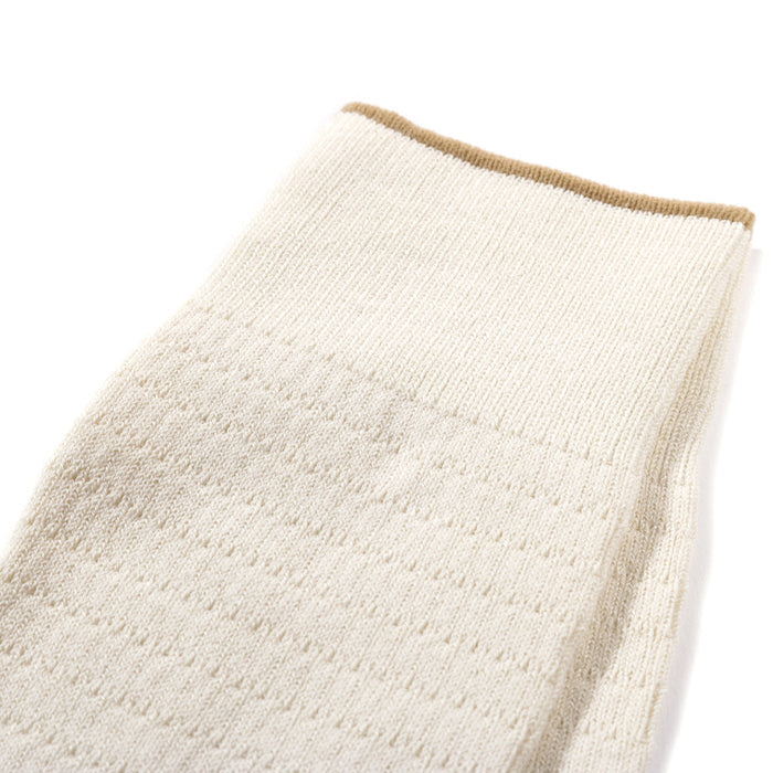 ROTOTO COTTON THERMAL SOCKS ECRU