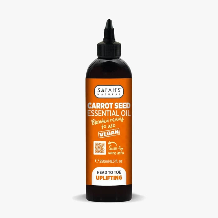 Safahs Natural Blended Carrot Seed Oil 250ml