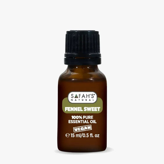 Safahs Natural Fennel Sweet Essential Oil 15ml